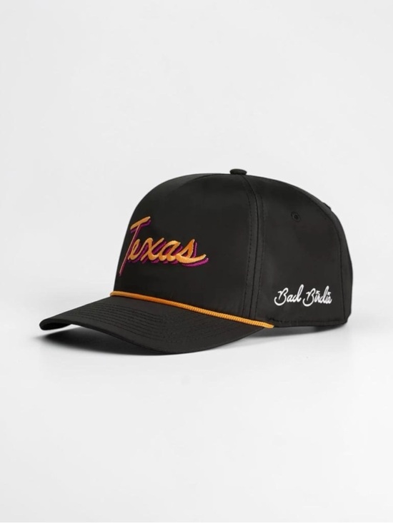 Brand new with tags (NWT) Bad Birdie State Rope Golf Hat in the Texas Script main image 4